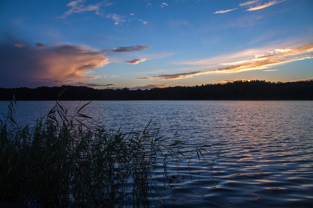 Dämmerung am Müritz See