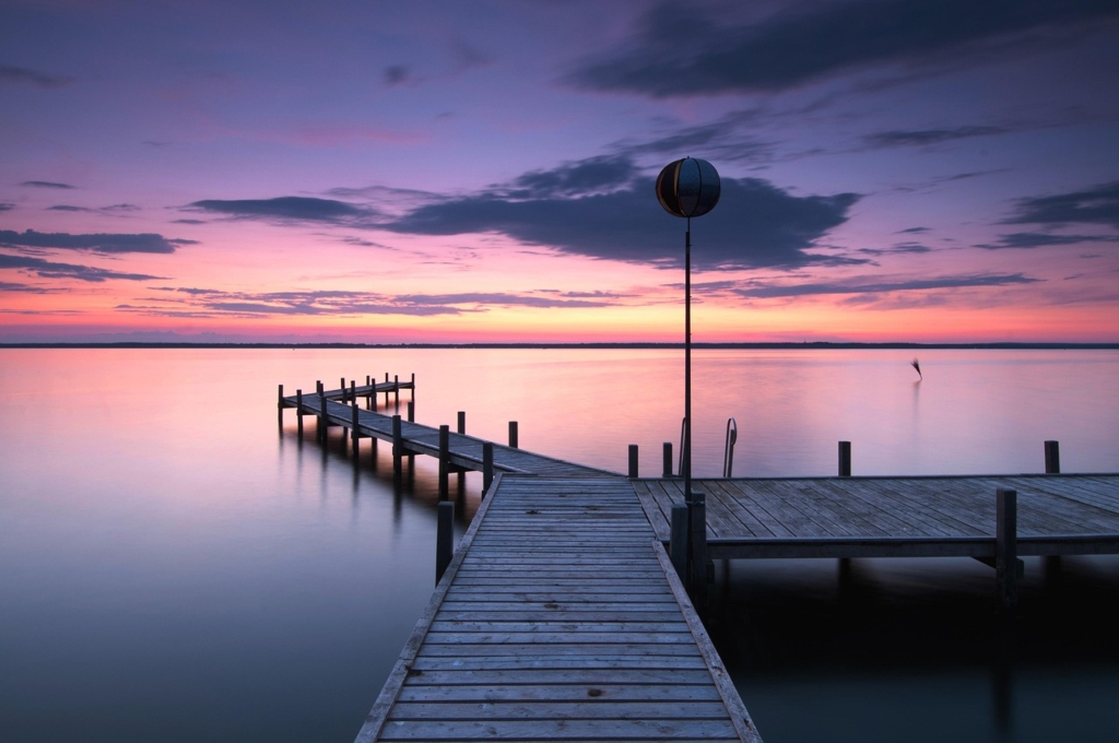 Dämmerung am Steinhuder Meer