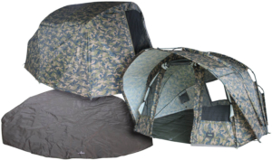 MK Fort Knox Ghost 2.0 Pro Dome 2 Mann Angelzelt mit Winterskin und Bodenplane